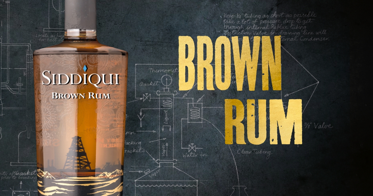 Brown Rum Enjoy the smooth oak Siddiqui Rums